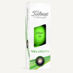Golfbolde Med Tryk - Titleist Velocity Grøn