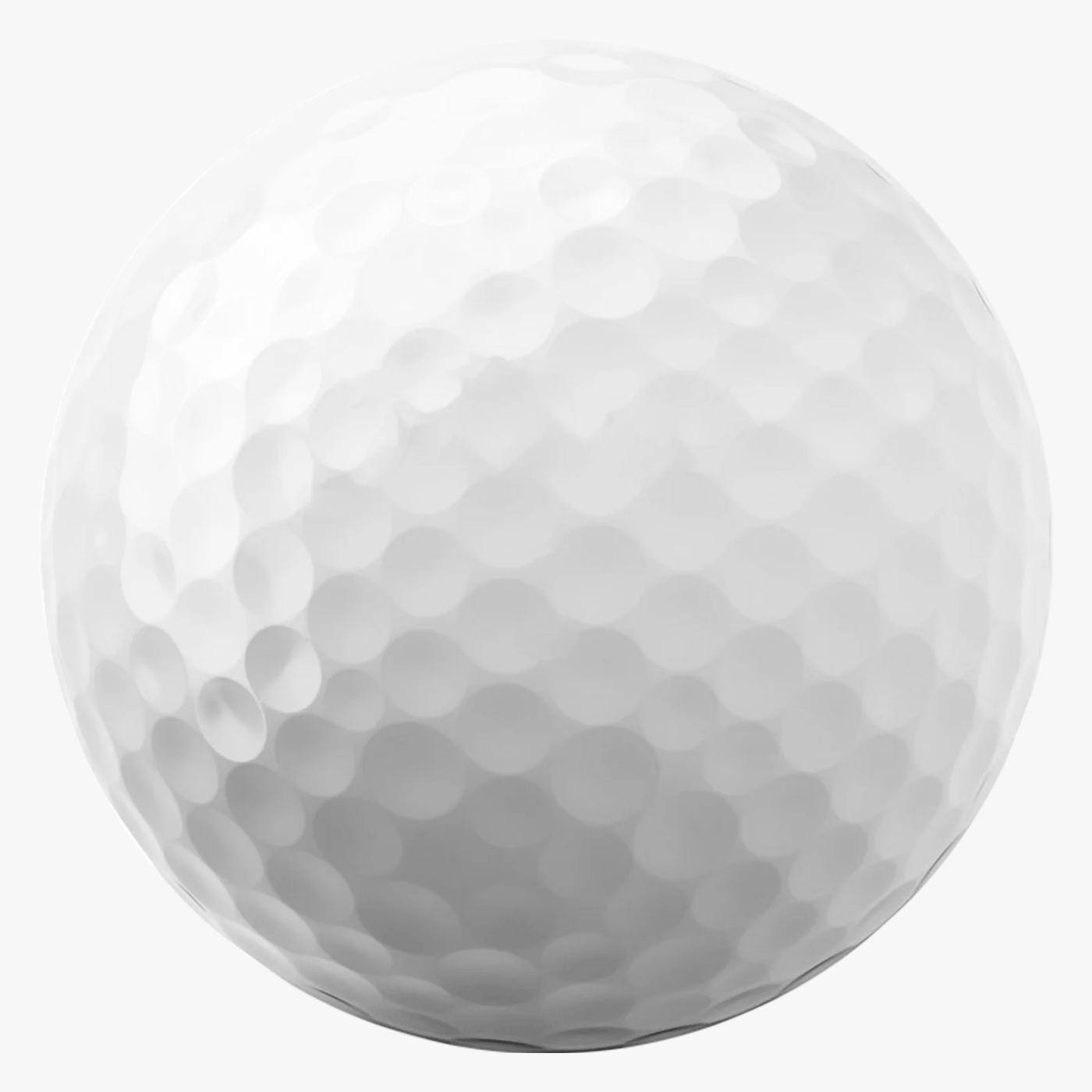 Hvid golfbold