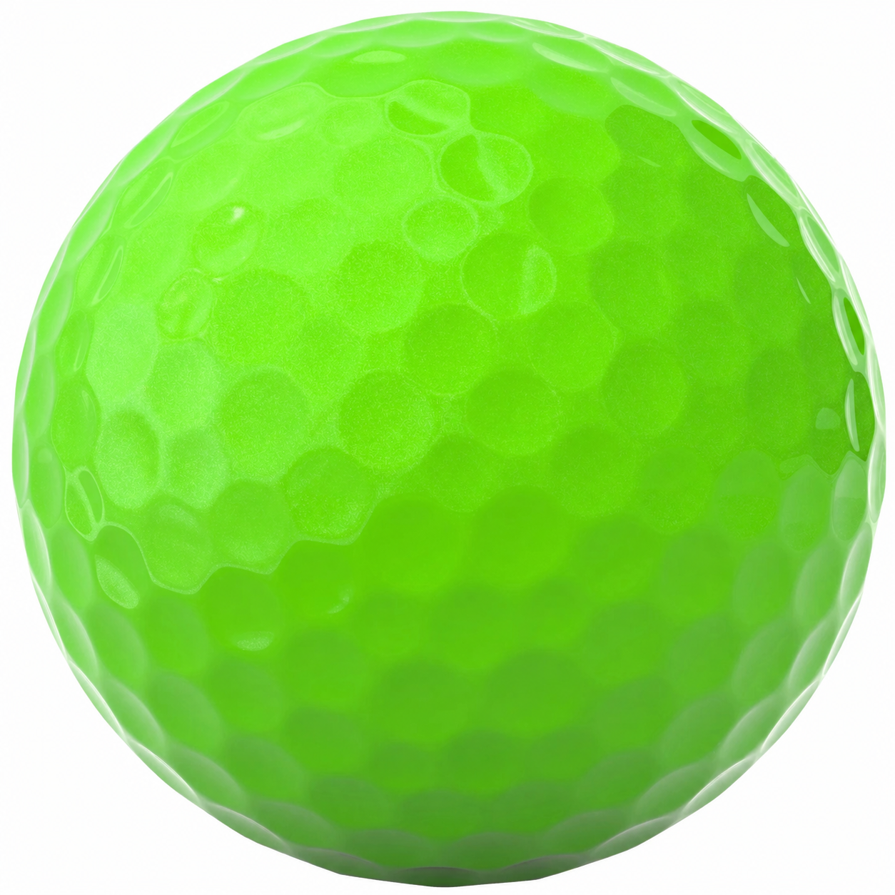 Grøn golfbold