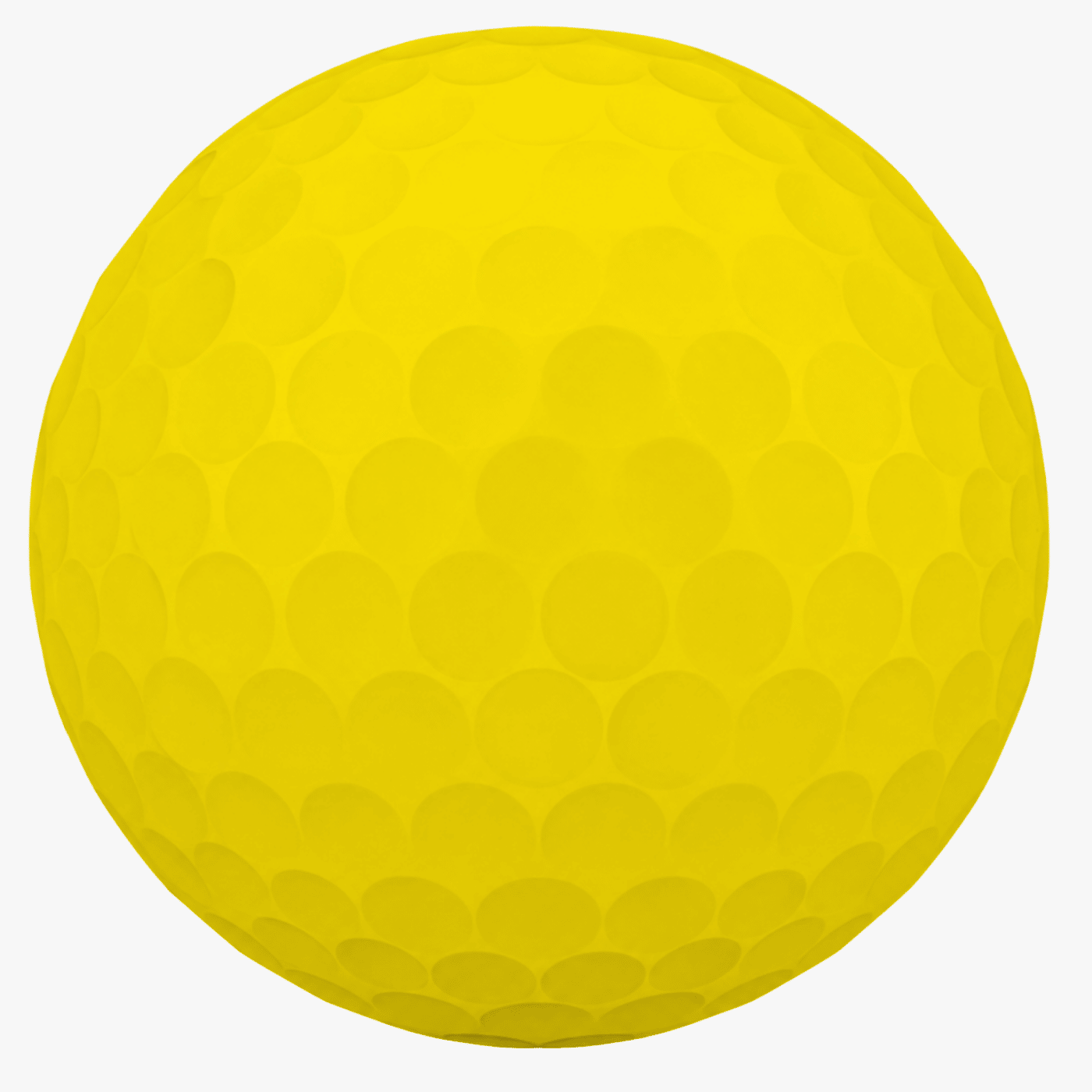 Gul golfbold