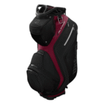 Wilson Alpine Cart Golfbag - Sort/rød