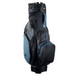 What Bunkers Hush Divider Golfbag - sort / azur blå