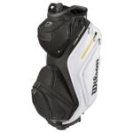 Wilson Alpine Cart Golfbag - Sort/Hvid/Orange